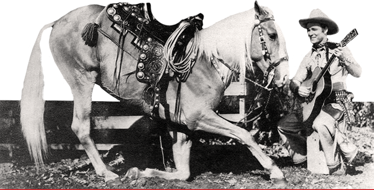 Roy Rogers and his horse Trigger